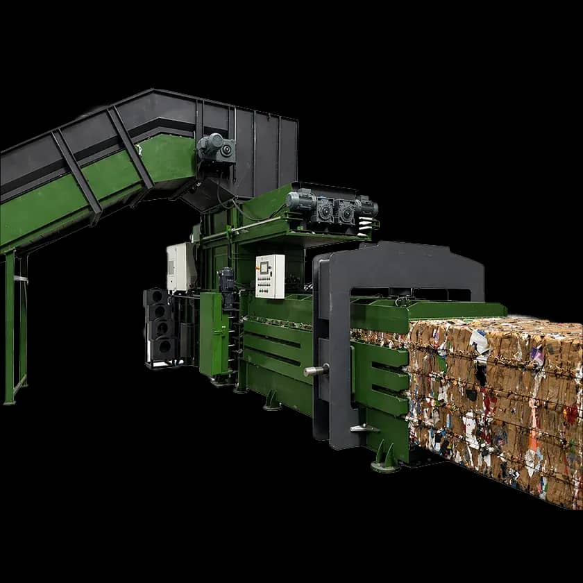 automatic horizontal baler
