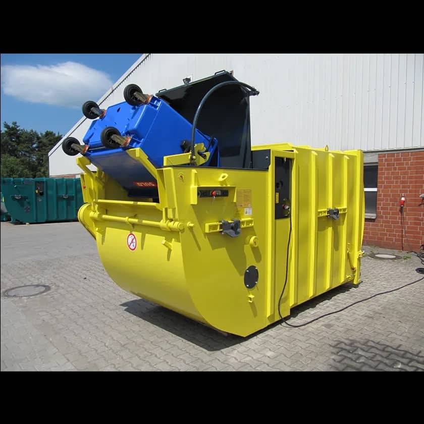 Refurbished MPB 10 BL Portable Compactor with Bin Lift
