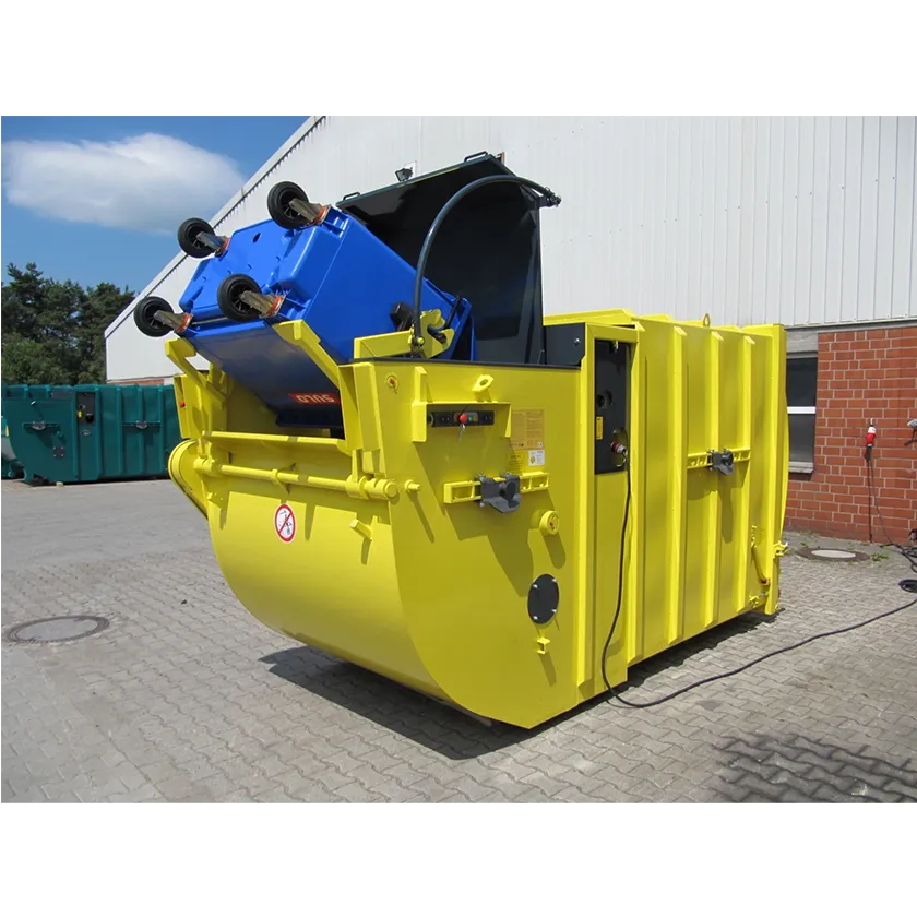 Refurbished MPB 10 BL Portable Compactor with Bin Lift