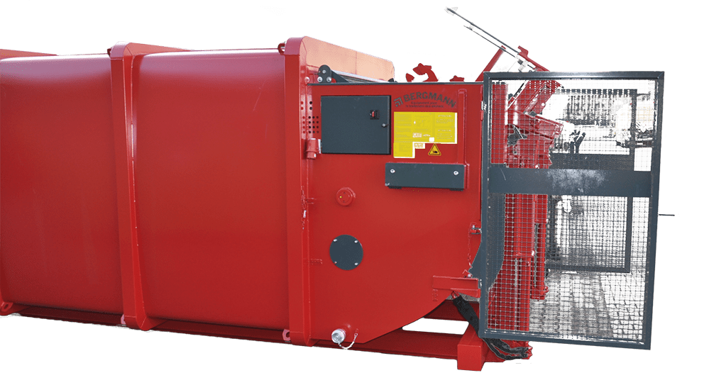Portable compactor with bin lift