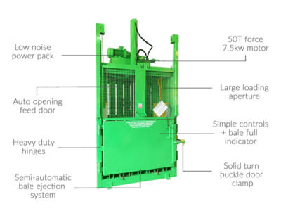 Mill Size Baler