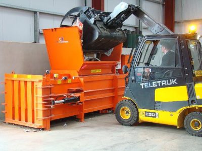 Horizontal Cardboard Baler