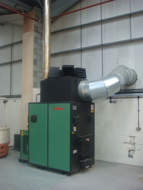 Industrial Wood Burner