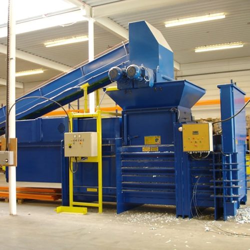 LFA 450 H.FE.PC – Large Horizontal Cardboard Baler Perfect for very high volumes of cardboard