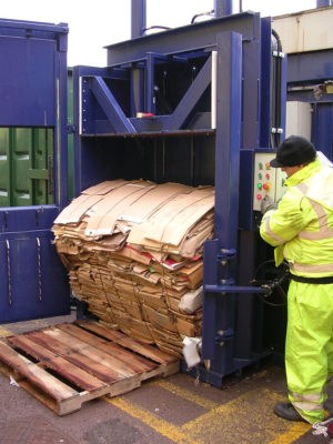 Cardboard Baler